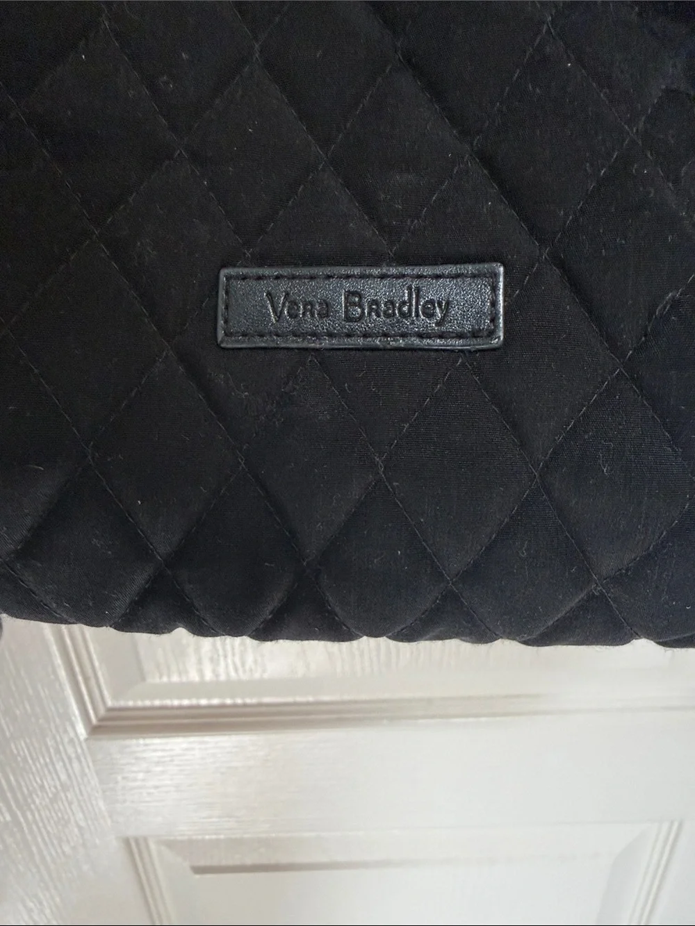 Vera Bradley Black Quilted Backpack